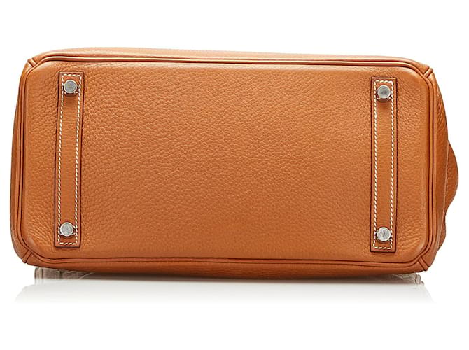 Hermès Borse HERMES Birkin 30 Marrone - vista 4