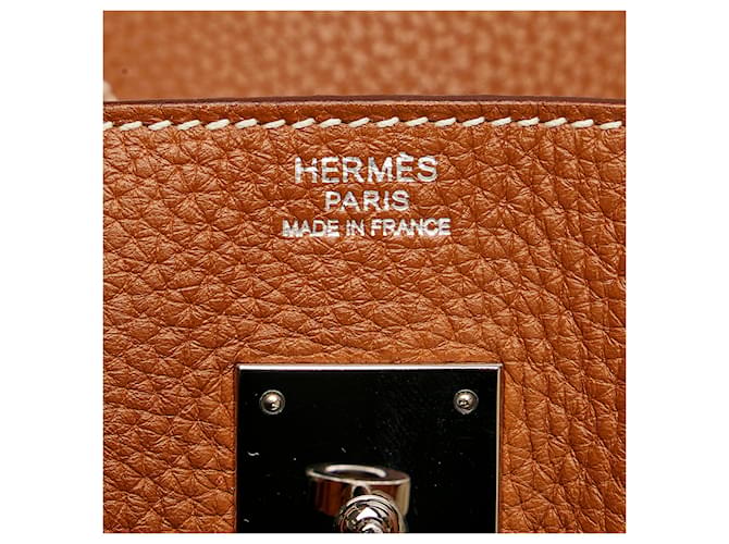 Hermès Borse HERMES Birkin 30 Marrone - vista 6
