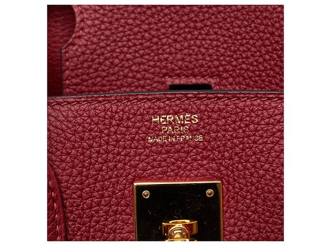 Hermès HERMES Handbags Birkin 30 Red - view 6