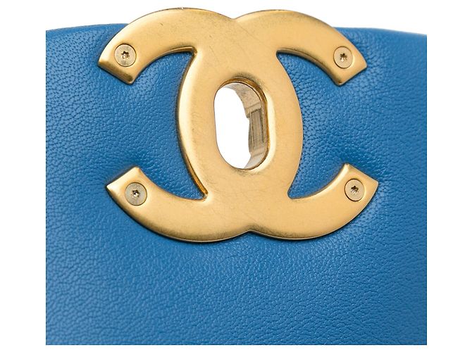 CHANEL Sacs à main Chanel 19 Bleu - vue 11