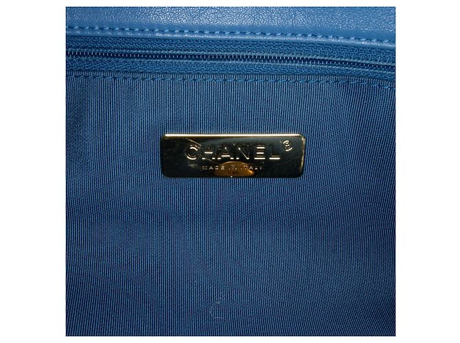 CHANEL Sacs à main Chanel 19 Bleu - vue 8