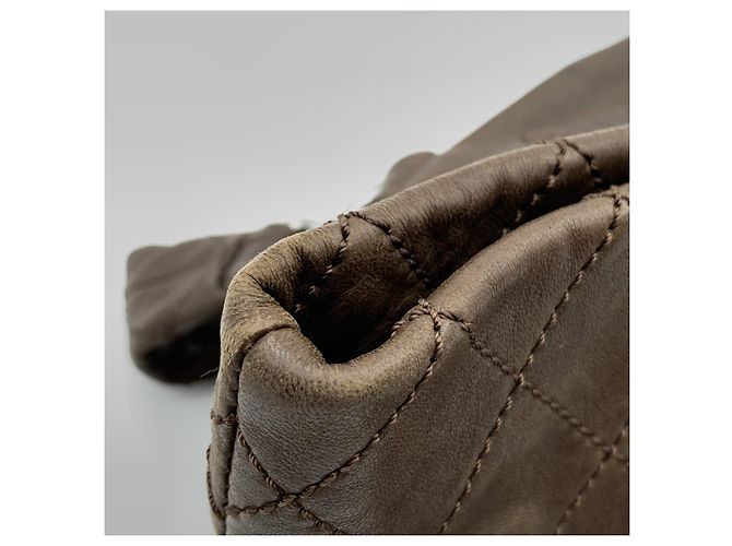Mademoiselle Chanel-Einkaufstasche Acht Knoten Braun - Ansicht 5