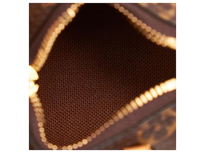 Speedy LOUIS VUITTON Breloques de sac Marron - vue 5