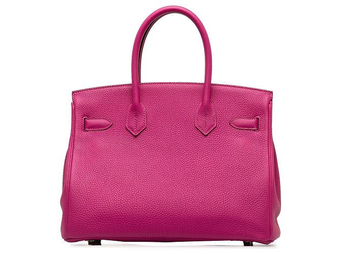 Birkin Hermès Bolsos HERMES Rosa - vista 3