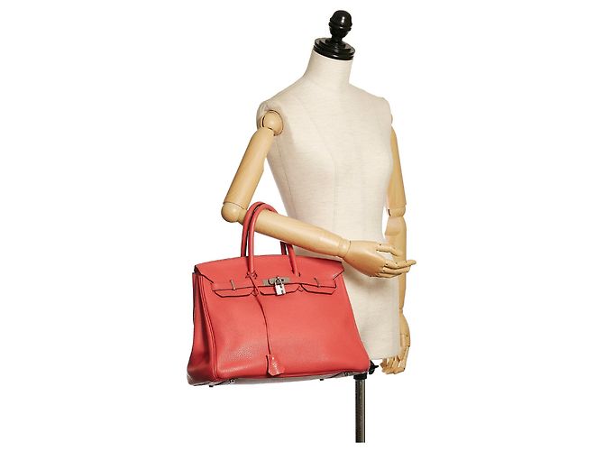 Birkin Hermès Bolsas HERMES Vermelho - vista 11