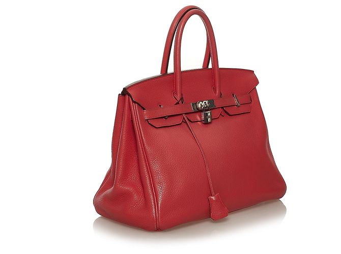 Birkin Hermès Bolsas HERMES Vermelho - vista 2
