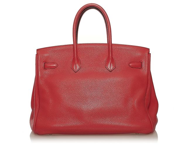 Birkin Hermès Bolsas HERMES Vermelho - vista 3
