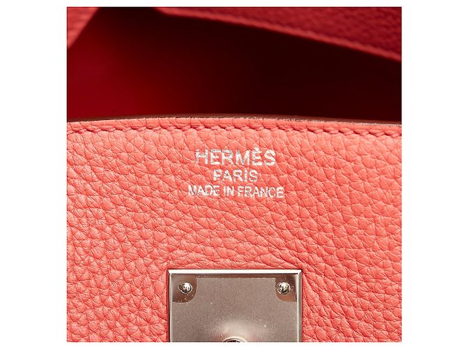 Birkin Hermès Bolsas HERMES Vermelho - vista 6