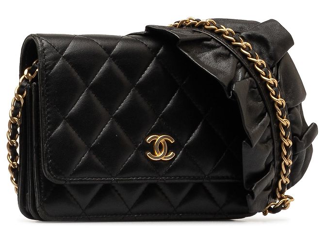 CHANEL Handbags Wallet On Chain Timeless/classique Black - view 2