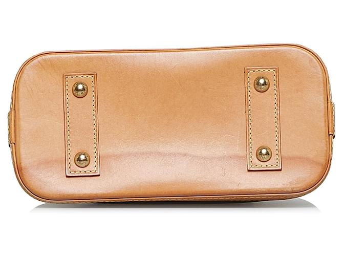 Alma Sacs à main LOUIS VUITTON Marron - vue 4