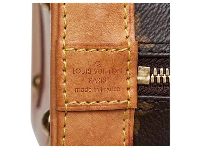 Alma Sacs à main LOUIS VUITTON Marron - vue 6