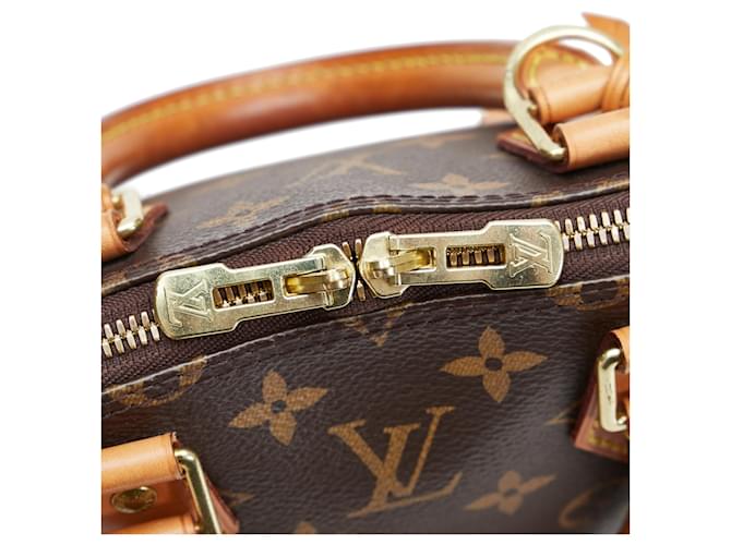 Alma Sacs à main LOUIS VUITTON Marron - vue 8
