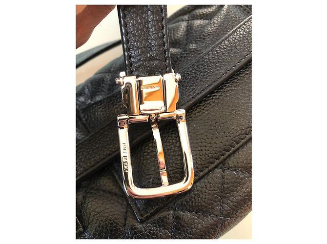 Timeless Marsupio Chanel in pelle di agnello nero - vista 14
