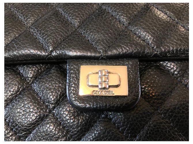 Timeless Marsupio Chanel in pelle di agnello nero - vista 3