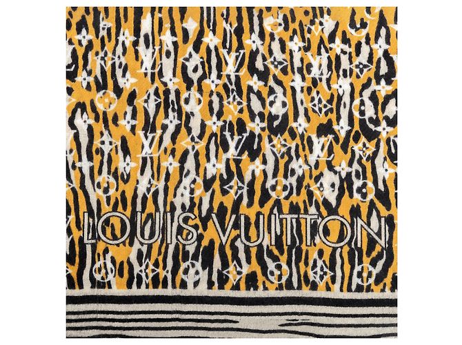Louis Vuitton Monogram Jungle Print Scarf Multiple colors - view 6
