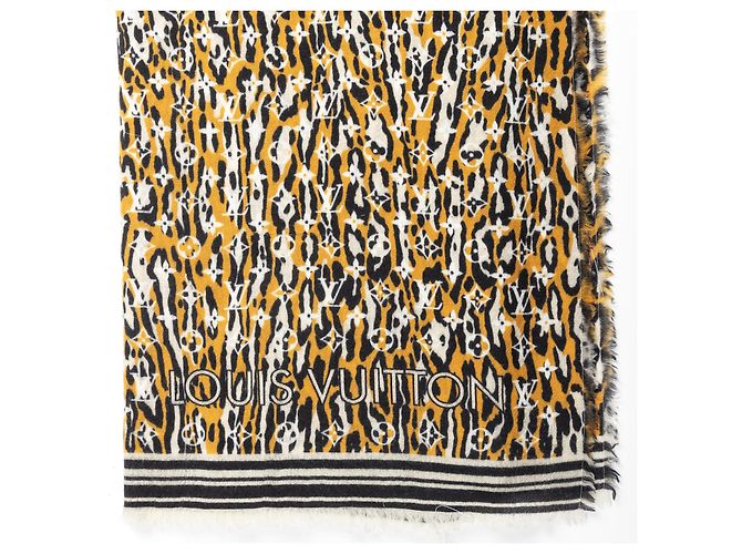 Louis Vuitton Monogram Jungle Print Scarf Multiple colors - view 7