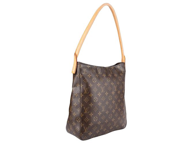 Looping Monograma Louis Vuitton Canvas Speedy 30 Bolsa Marrom - vista 2
