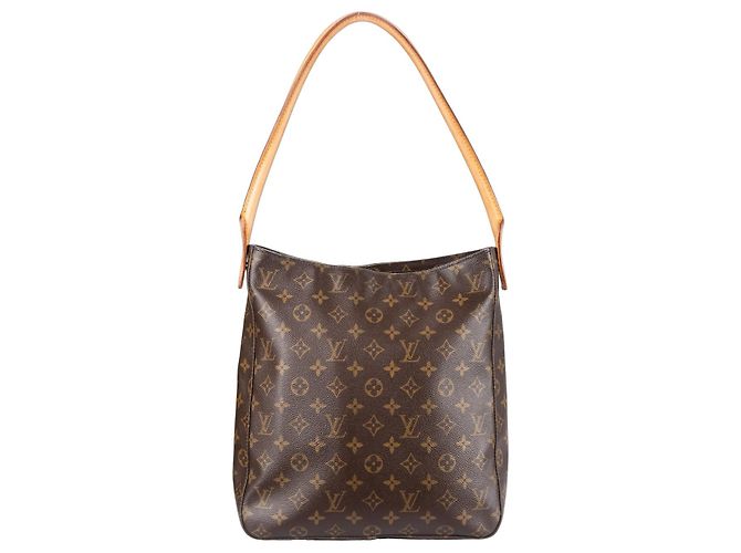 Looping Monograma Louis Vuitton Canvas Speedy 30 Bolsa Marrom - vista 4