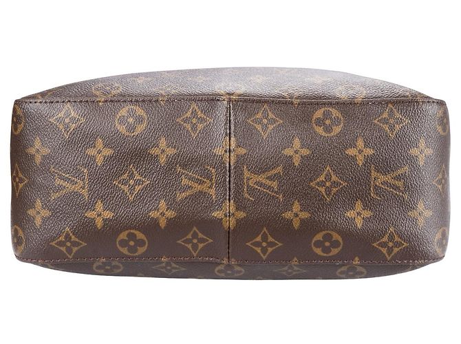 Looping Monograma Louis Vuitton Canvas Speedy 30 Bolsa Marrom - vista 6