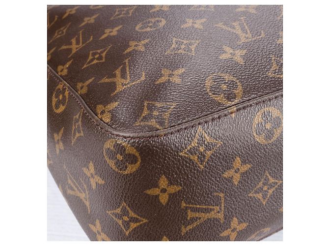 Looping Monograma Louis Vuitton Canvas Speedy 30 Bolsa Marrom - vista 7