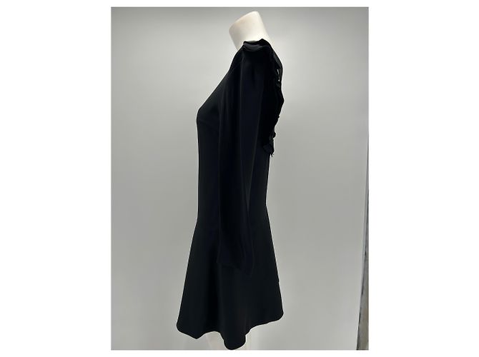 Miu Miu Kleid T.IT 40 Viskose Schwarz - Ansicht 3