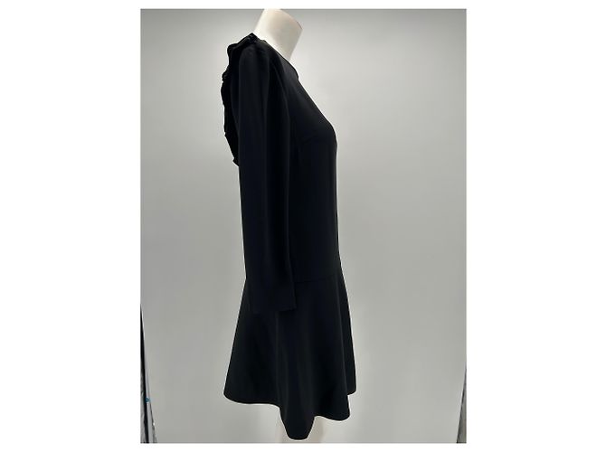 Miu Miu Kleid T.IT 40 Viskose Schwarz - Ansicht 4