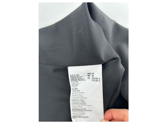 Miu Miu Kleid T.IT 40 Viskose Schwarz - Ansicht 6