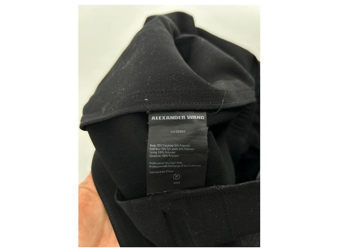 Alexander Wang Hose T.US 4 Polyester Schwarz - Ansicht 3