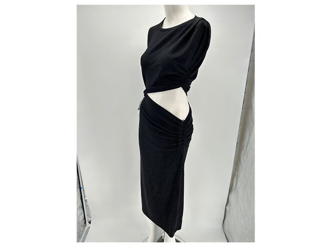 Autre Marque In The Mood For Love Kleid T.International M Polyester Schwarz - Ansicht 3