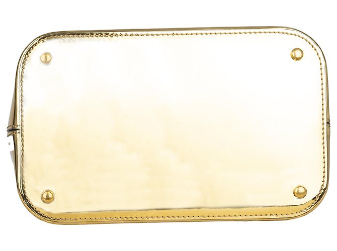 Borsa tote con logo Valentino Supervee D'oro - vista 8