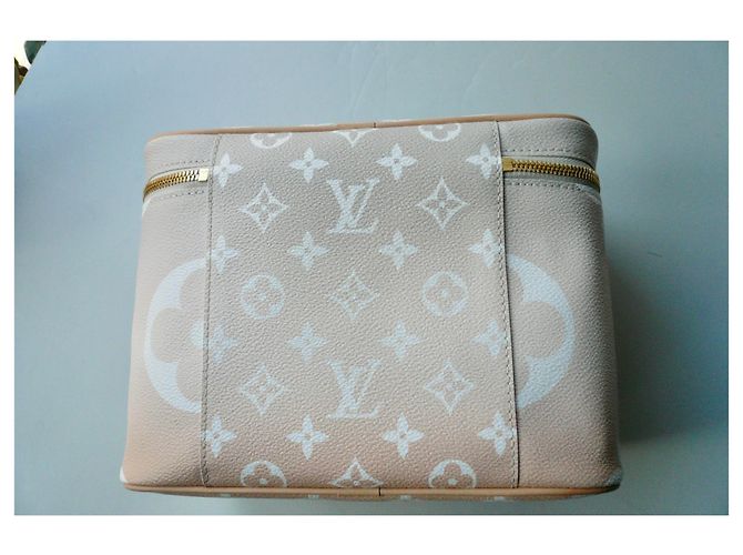 LOUIS VUITTON - NICE BB POOL BRUME VANITY CASE - NEUVE ESAURITO Beige - vista 12