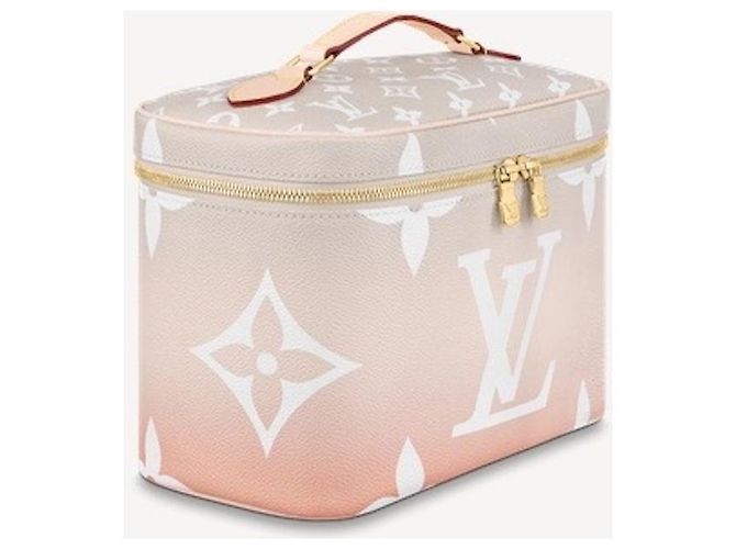 LOUIS VUITTON - NICE BB POOL BRUME VANITY CASE - NEUVE ESAURITO Beige - vista 13