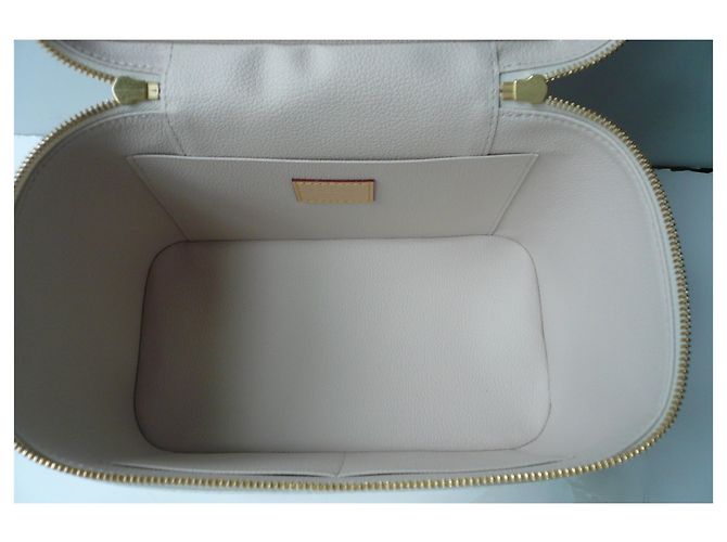LOUIS VUITTON - NICE BB POOL BRUME VANITY CASE - NEUVE ESAURITO Beige - vista 7