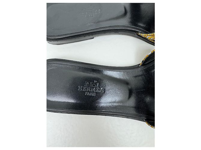 Hermès Edizione limitata Hermes Oran Nero Multicolore - vista 6
