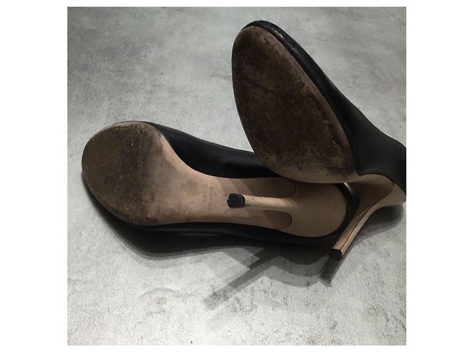 MIU MIU Absätze T.EU 38.5 Leder Schwarz - Ansicht 5