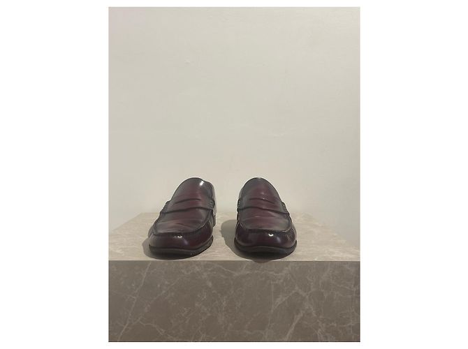 LOUIS VUITTON Ballerine T.EU 41 Pelle Rosso - vista 2