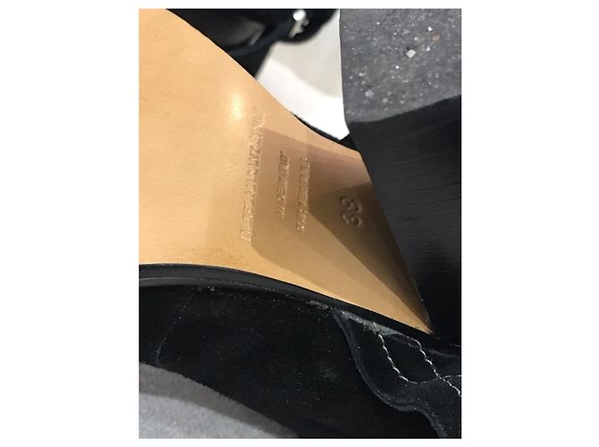 ISABEL MARANT ETOILE Stivaletti T.EU 38 Camoscio Nero - vista 6