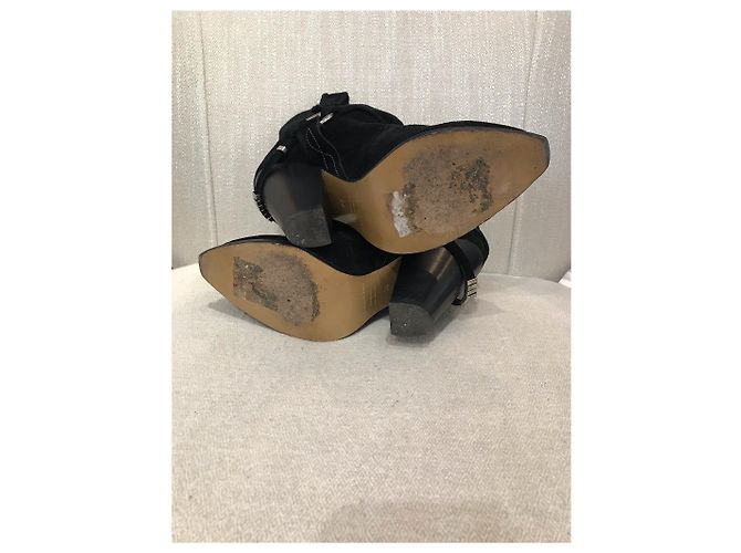 ISABEL MARANT ETOILE Stivaletti T.EU 38 Camoscio Nero - vista 7