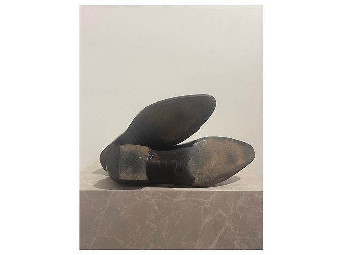 PRADA Ballerine T.EU 39.5 Pelle Grigio - vista 5
