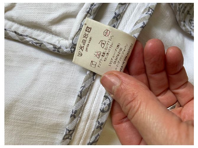 Louis Vuitton Jeansjacke Weiß Monogramm - Ansicht 10