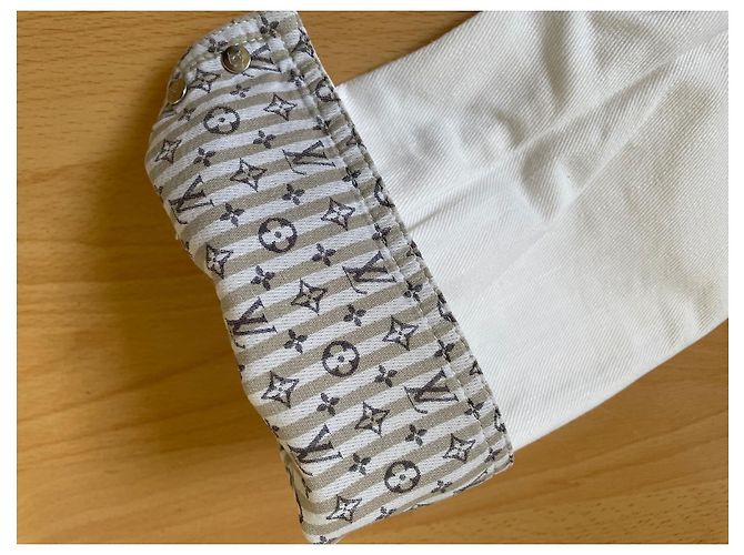 Louis Vuitton Jeansjacke Weiß Monogramm - Ansicht 3