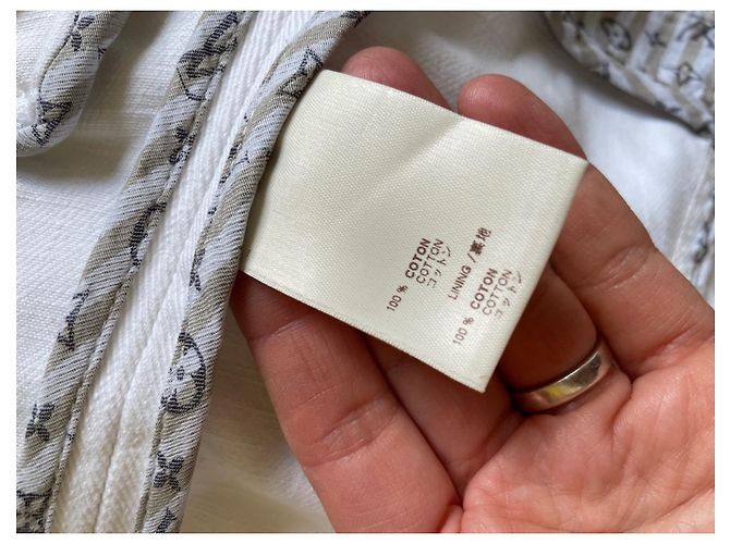 Louis Vuitton Jeansjacke Weiß Monogramm - Ansicht 9