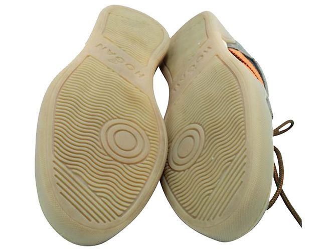 Hogan Turnschuhe mit orangefarbenem "H" - Ansicht 6