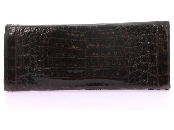 NANCY GONZALEZ Pochette T.  Pelli esotiche Nero - vista 2