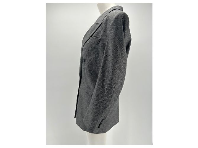 Isabel Marant Jacken T.FR 36 Wolle Grau - Ansicht 5