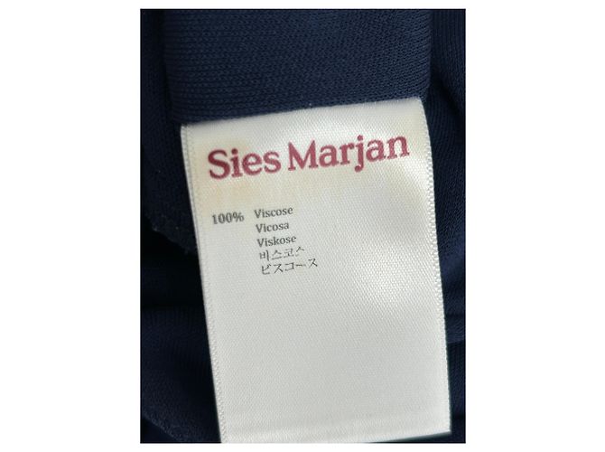 Autre Marque Sies Marjan Kleider T.US 4 Viskose Blau - Ansicht 10
