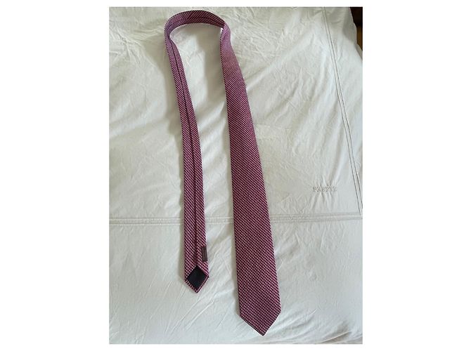 Hermès Silk Ties Blue - view 7