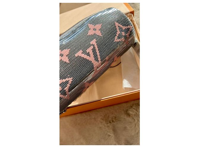 Louis Vuitton POCHETTE PAPILLON LIMITED Argento - vista 3