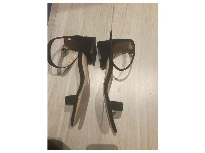Sandali Stuart Weitzman Nudistjune in pelle nera Nero - vista 2