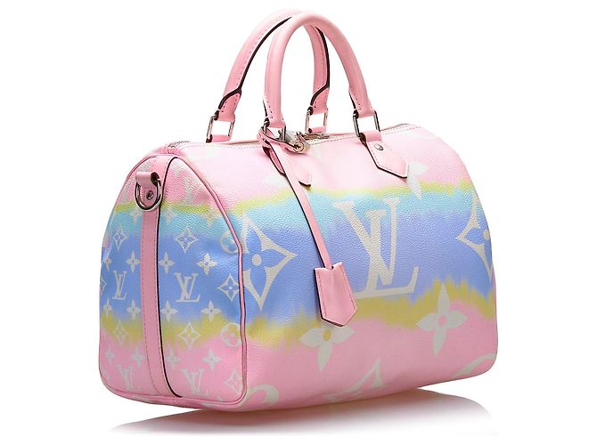 LOUIS VUITTON Sacs à main Speedy Bandoulière Marron - vue 2
